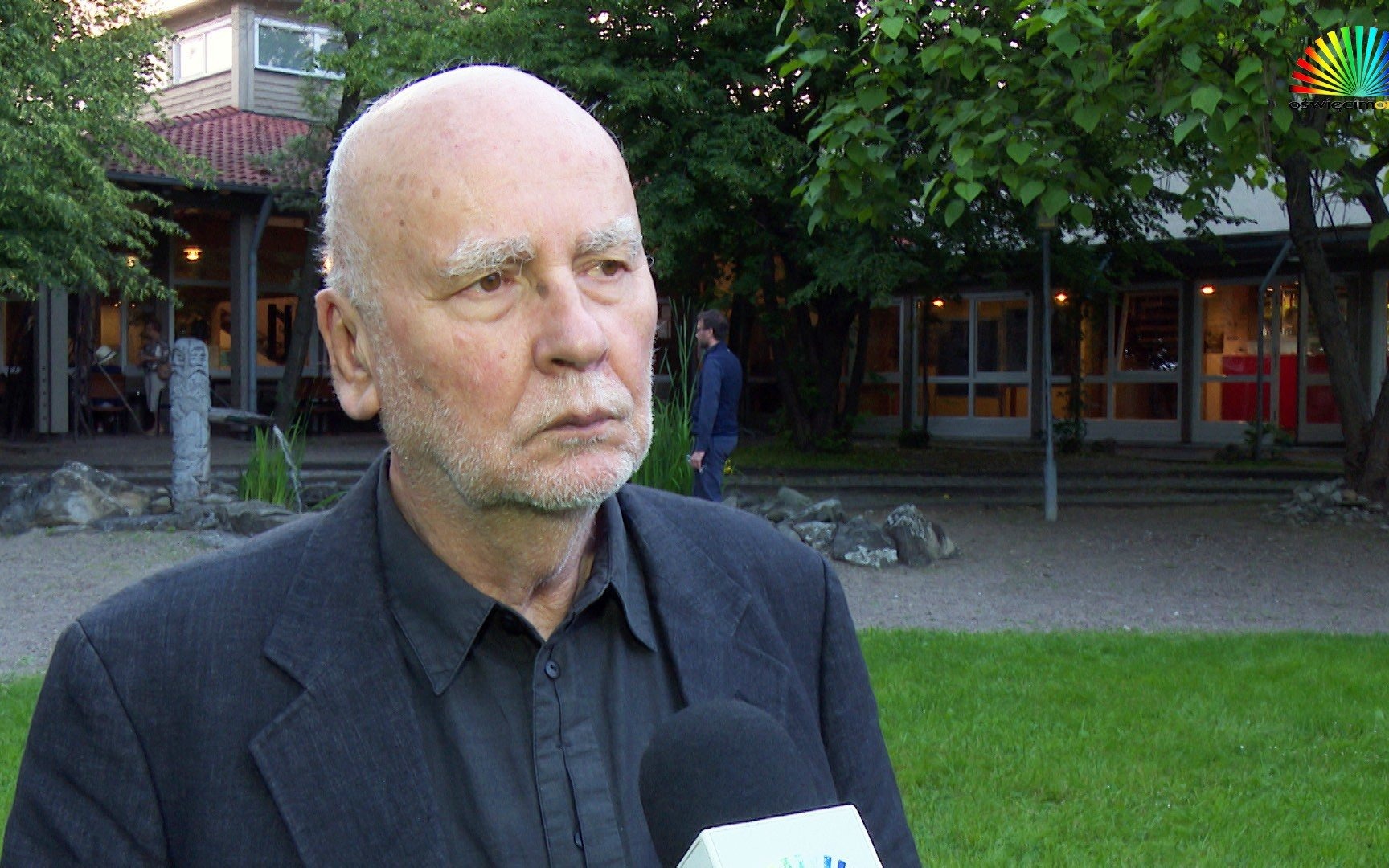 OŚWIĘCIM. Adam Zagajewski w Alei Pisarzy