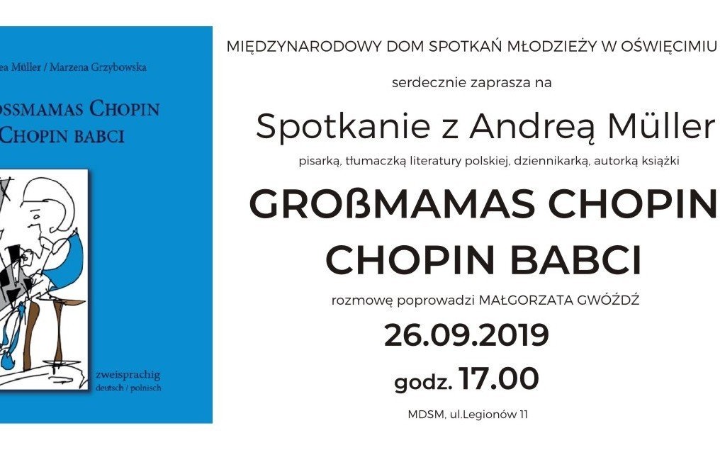OŚWIĘCIM. Spotkanie z niemiecką pisarka Andreą-Yvonne Müller