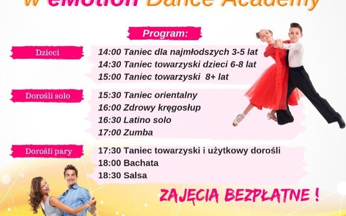 OŚWIĘCIM. eMotion Dance Academy zaprasza na Dni Otwarte