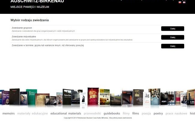 AUSCHWITZ. Nowy system rezerwacji online w Muzeum