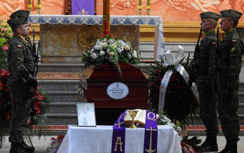 OŚWIĘCIM. Mieszkańcy pożegnał budowniczego “Świątyni Pokoju”