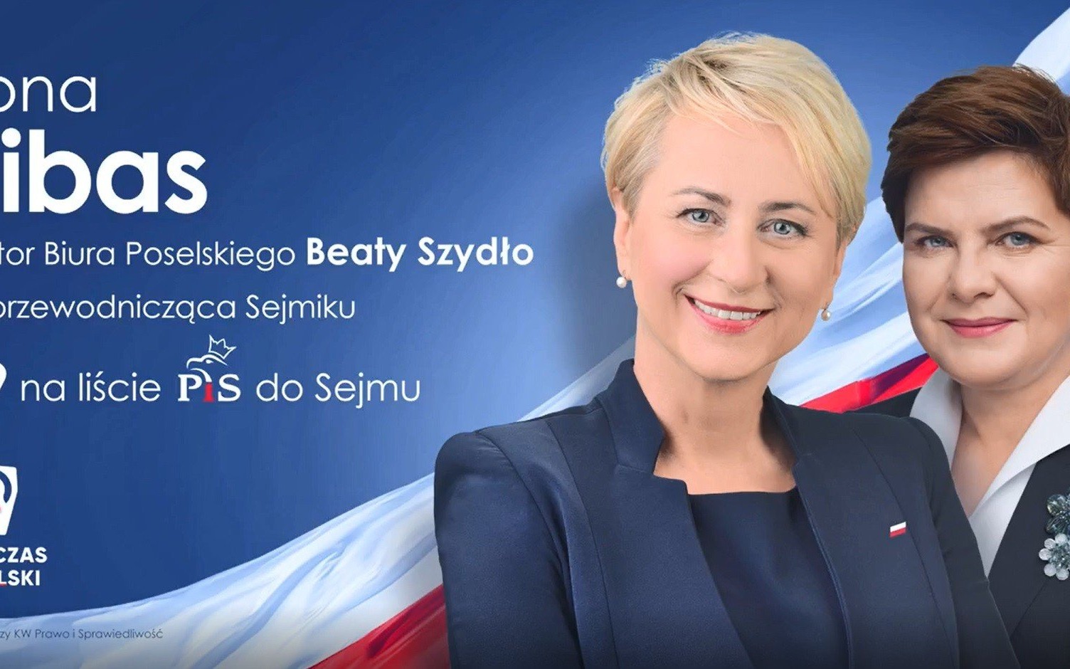 Iwona Gibas nr 9 na liście PiS do Sejmu