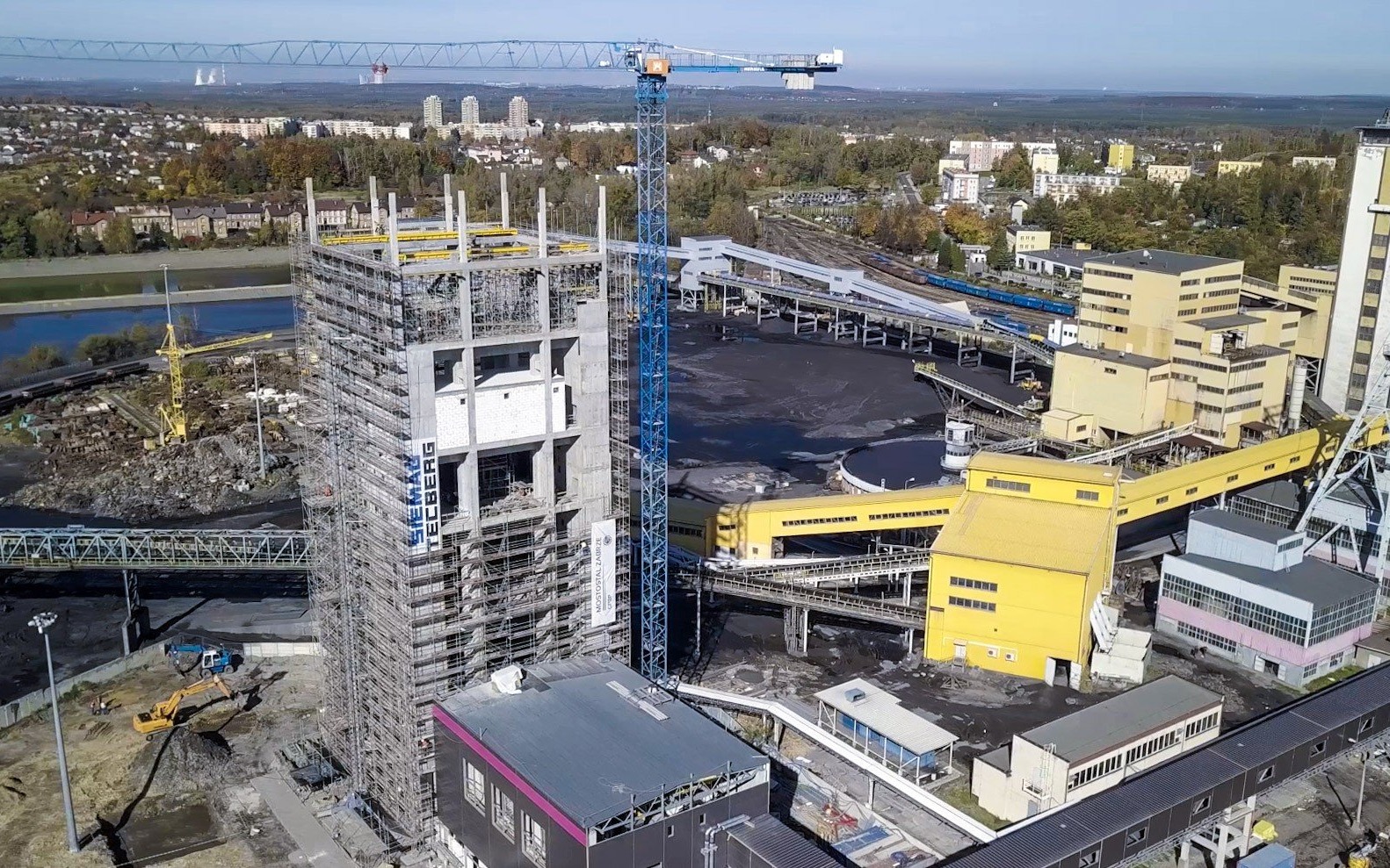 LIBIĄŻ. Nowa wieża szybowa już gotowa