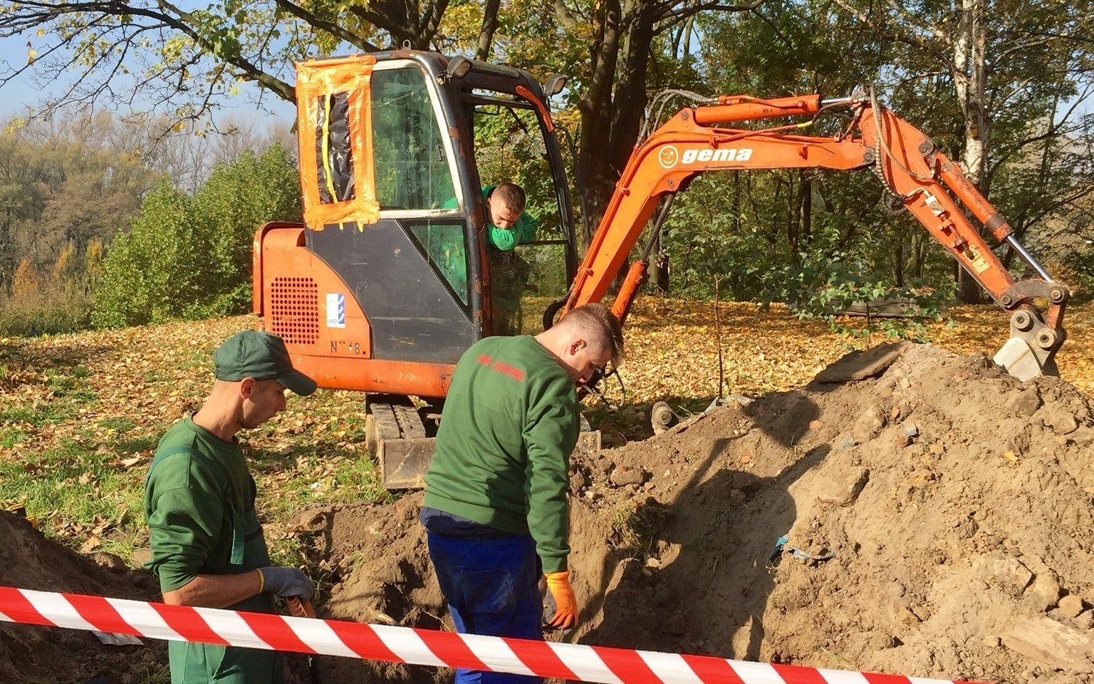OŚWIĘCIM. Budują kieszonkowy Park Pamięci