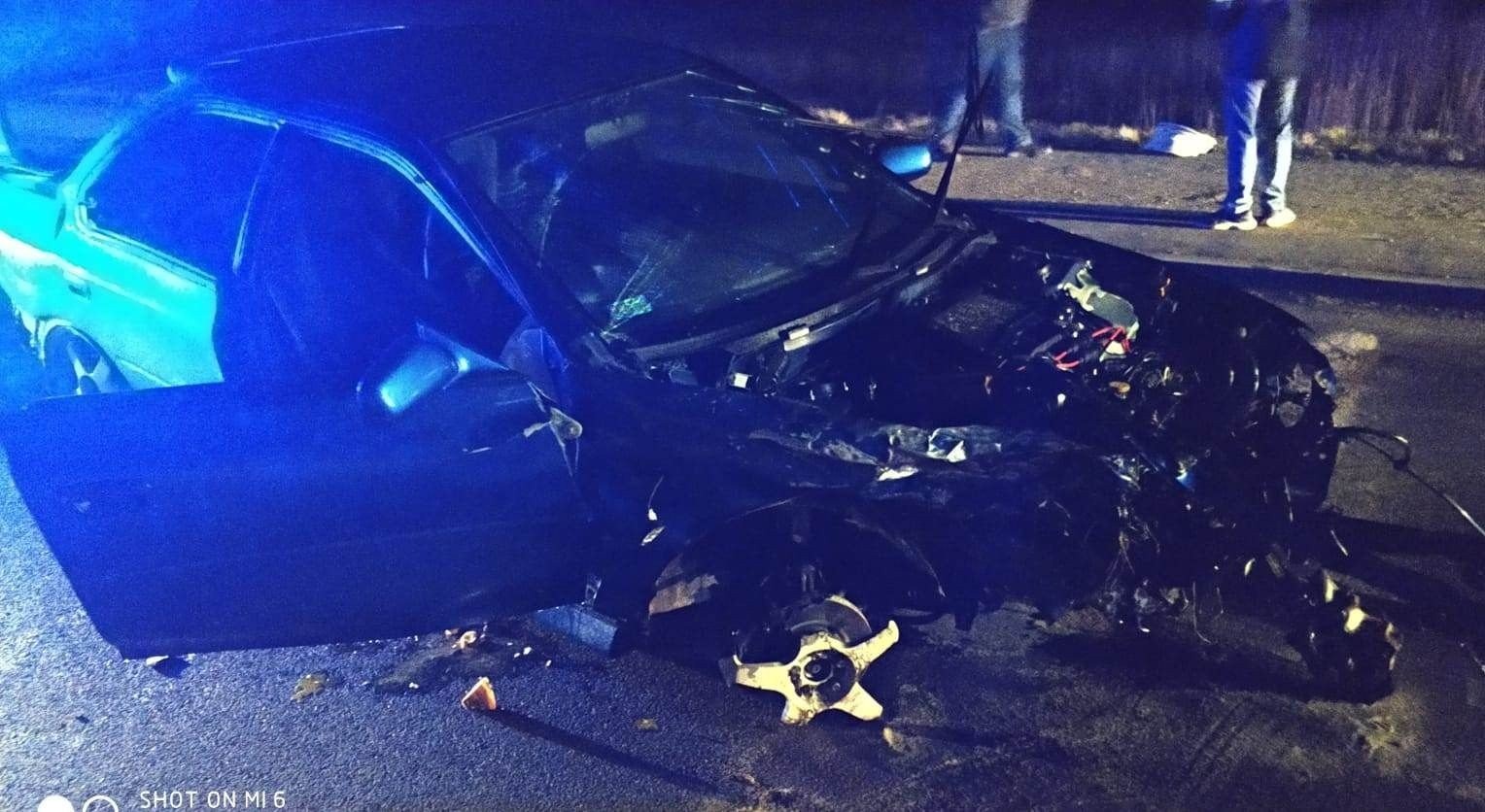 BIELANY. Stracił panowanie nad Subaru