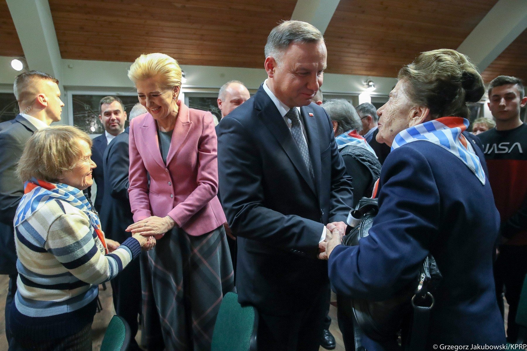 OŚWIĘCIM. Spotkanie Pary Prezydenckiej z Ocalałymi