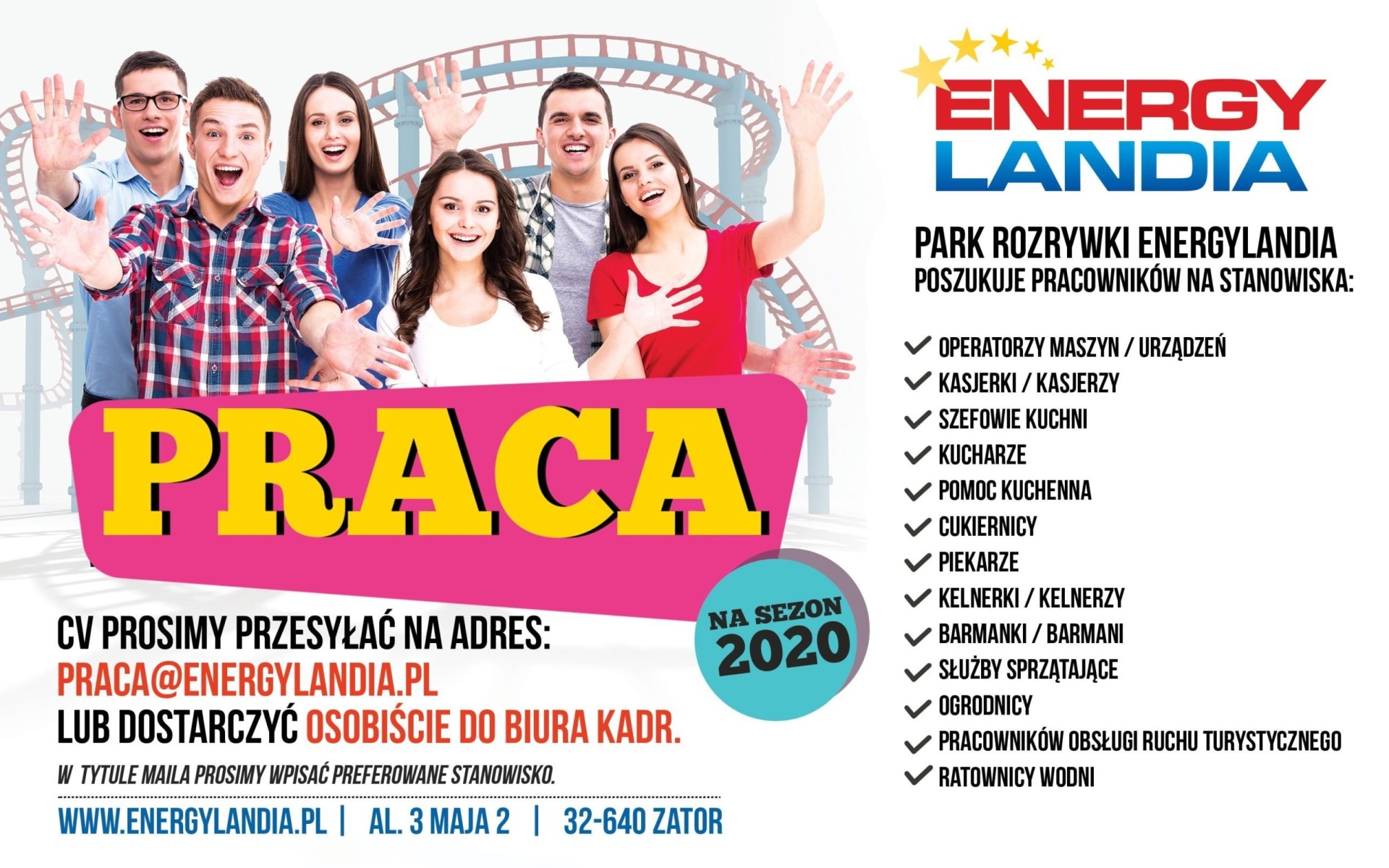 ZATOR. Praca w największym Parku Rozrywki w Polsce