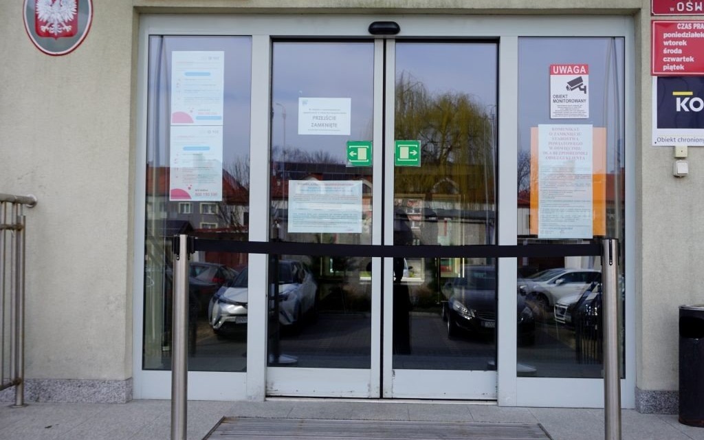 POWIAT. Starostwo zamknięte do odwołania