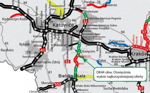 POWIAT. Firma Budimex wybuduje IV odcinek drogi S1 w Oświęcimiu