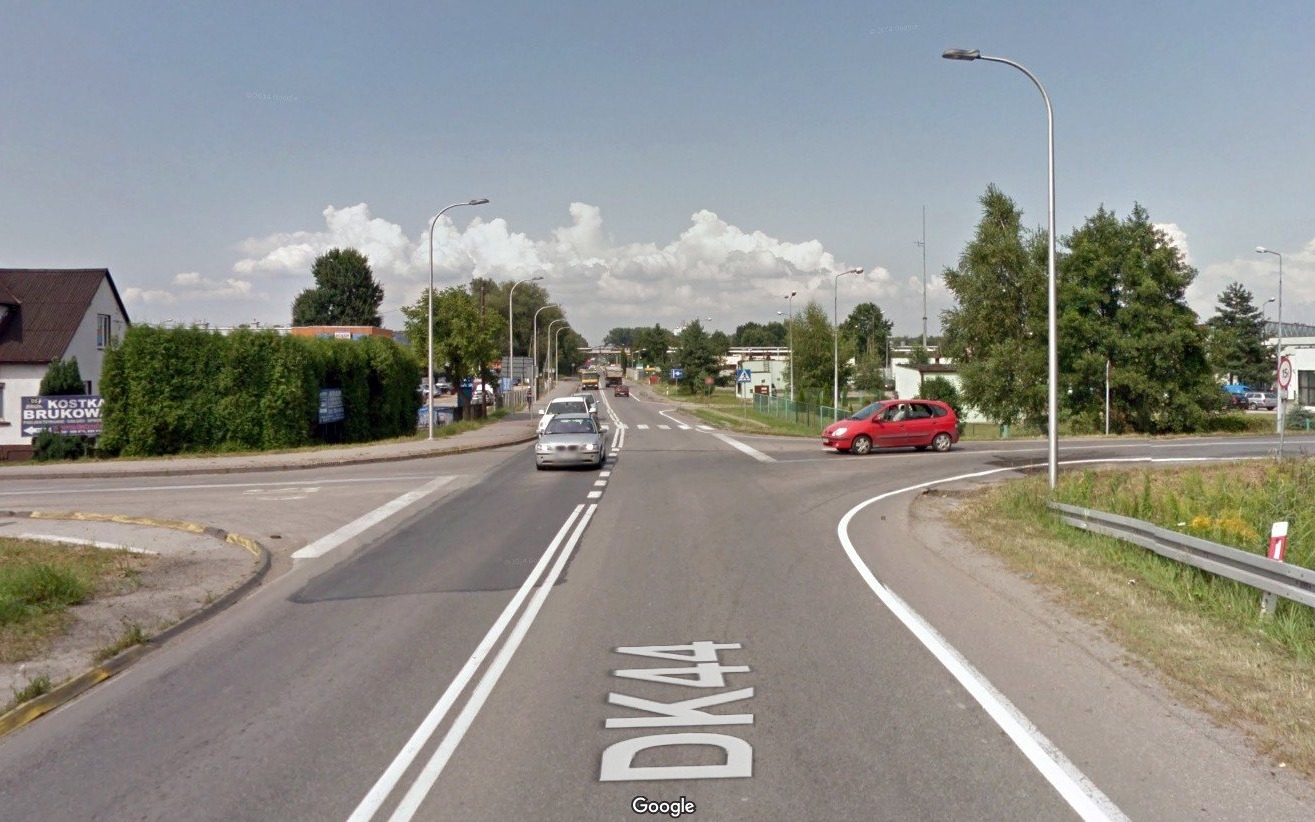 ZABORZE. Sygnalizacja świetlna i dodatkowe pasy do skrętów