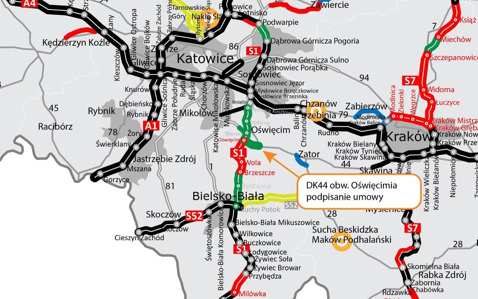 REGION. Coraz bliżej realizacja kolejnego odcinka S1