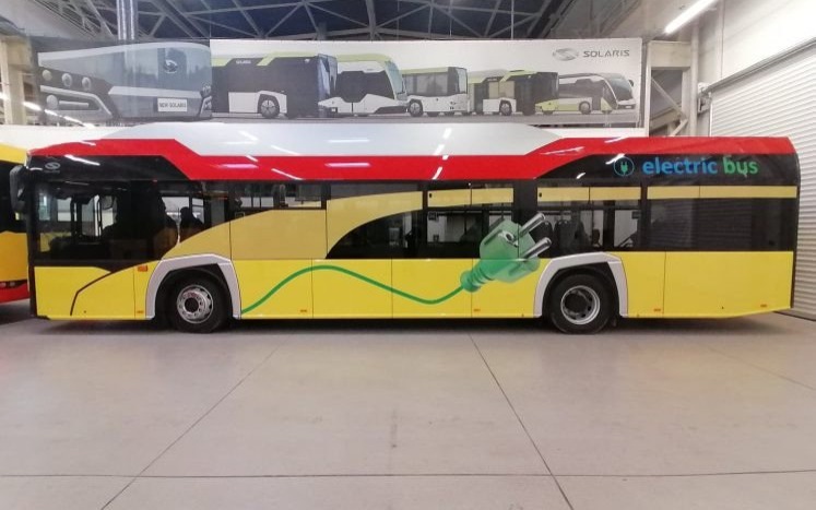 OŚWIĘCIM. Pierwszy w pełni elektryczny autobus MZK