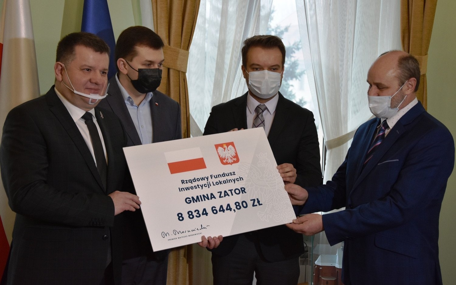 POWIAT. Prawie 9 mln zł dofinansowania dla Zatora