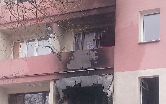 OŚWIĘCIM. Pożar mieszkania na Os. Chemików
