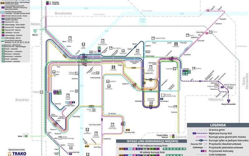 OŚWIĘCIM. Nowy rozkład jazdy autobusów MZK