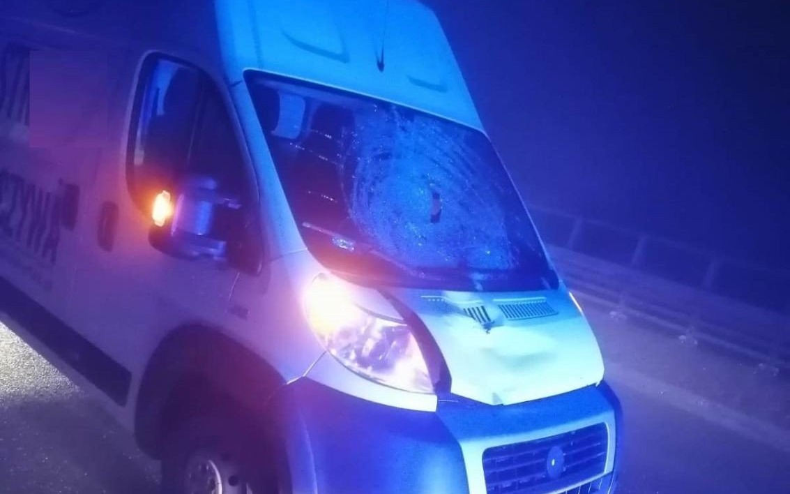 BABICE. Potrącenie 54-letniego pieszego