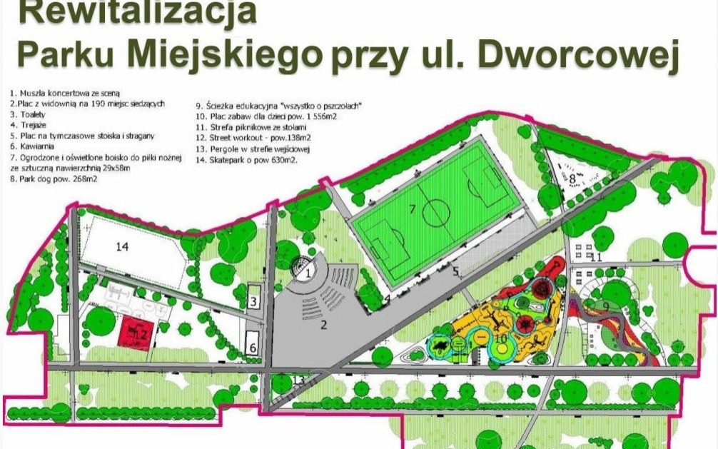 BRZESZCZE. Rozpoczęła się rewitalizacja Parku Miejskiego