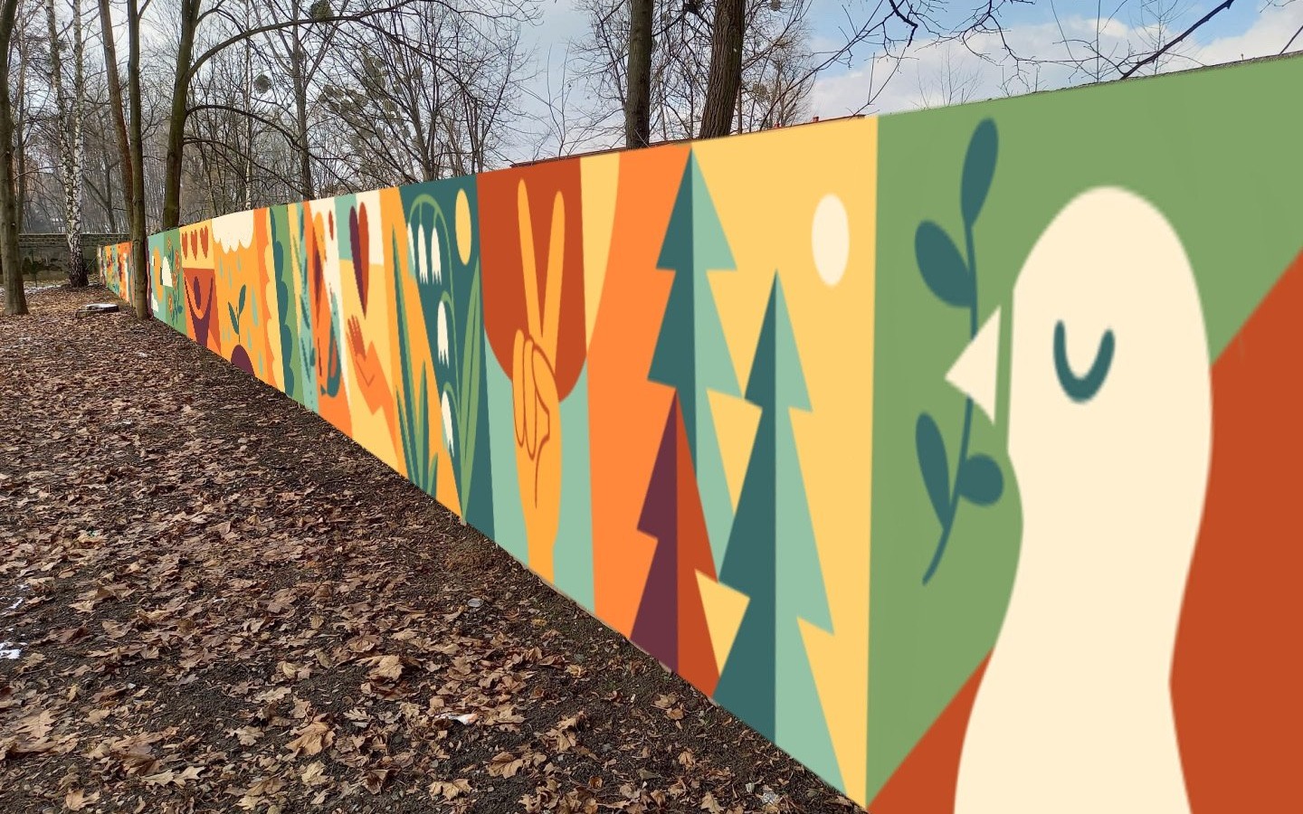 OŚWIĘCIM. Urząd Miasta wybrał zwycięski mural do Parku Pokoju