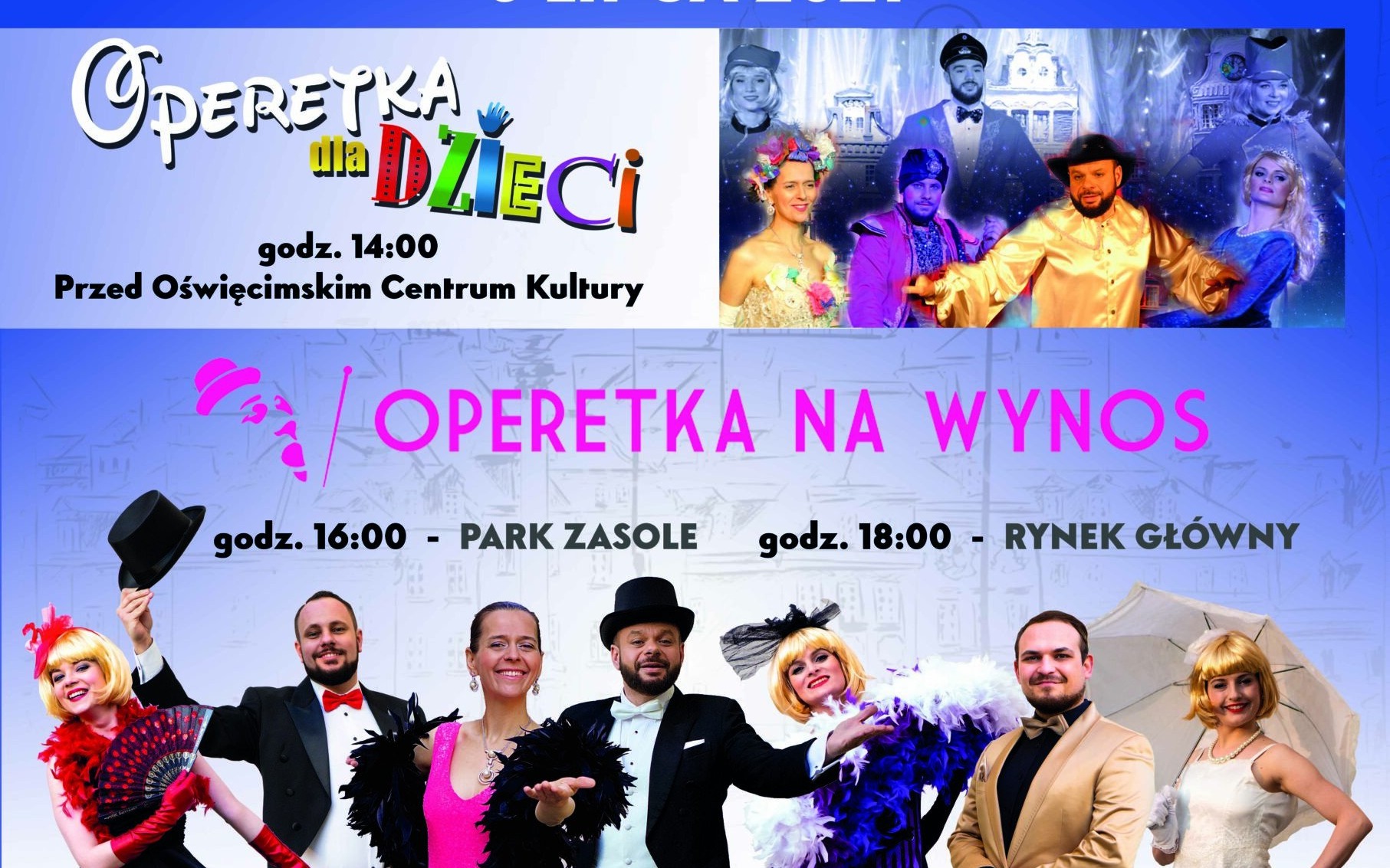 OŚWIĘCIM. Operetka na żywo tylko w Parku Zasole