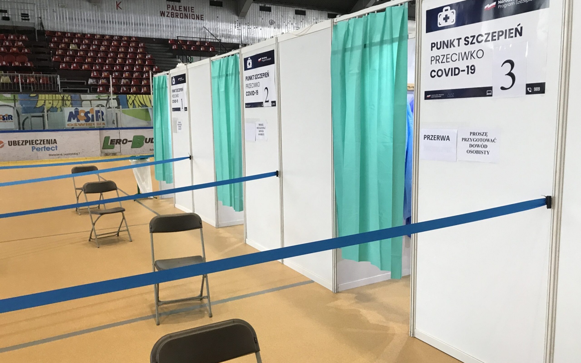 OŚWIĘCIM. Punkt szczepien na lodowisku tylko do 5 sierpnia