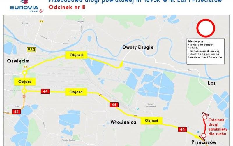 POWIAT. Remont drogi w Przeciszowie