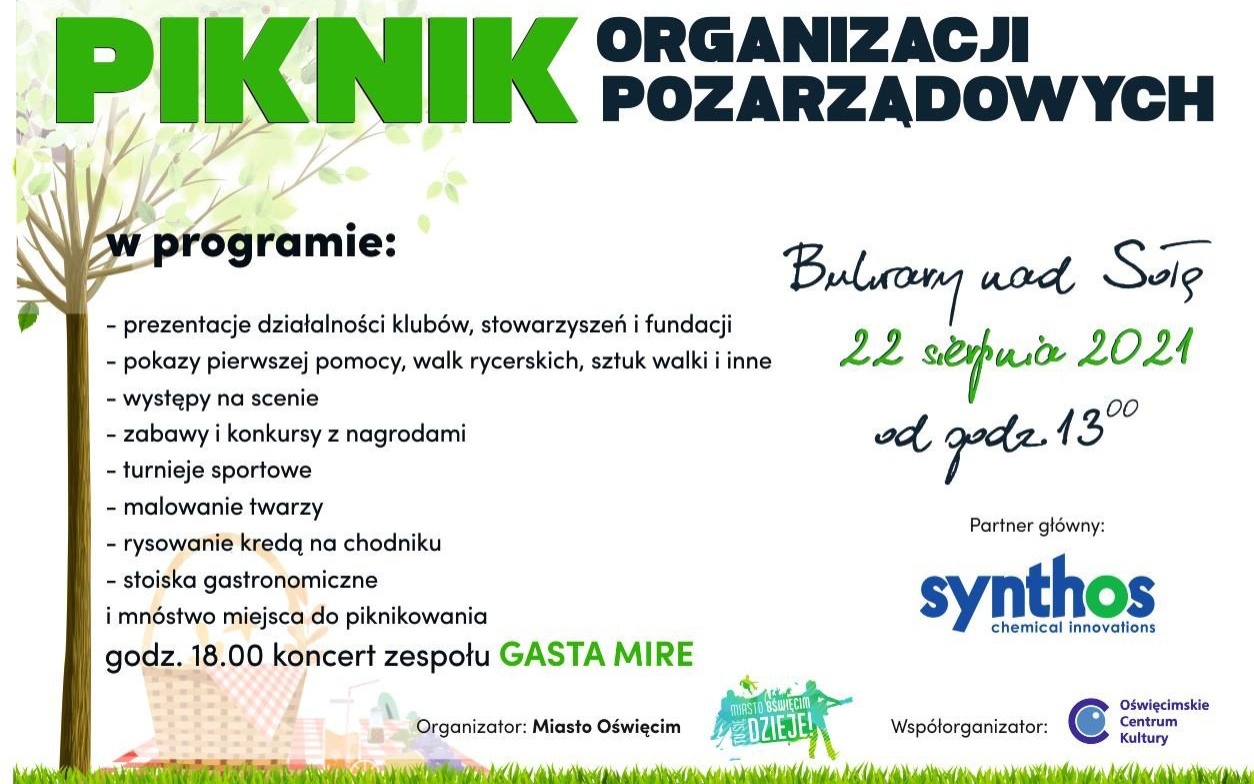 OŚWIĘCIM. W niedzielę Piknik Organizacji Pozarządowych