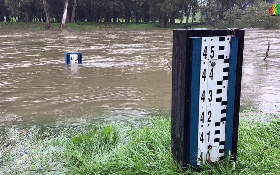 OŚWIĘCIM. Pogotowie powodziowe, wody w Sole będzie przybywać