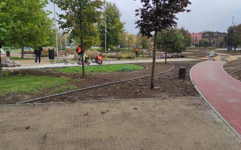 OŚWIĘCIM. Zarys nowej części Parku Zasole już widać