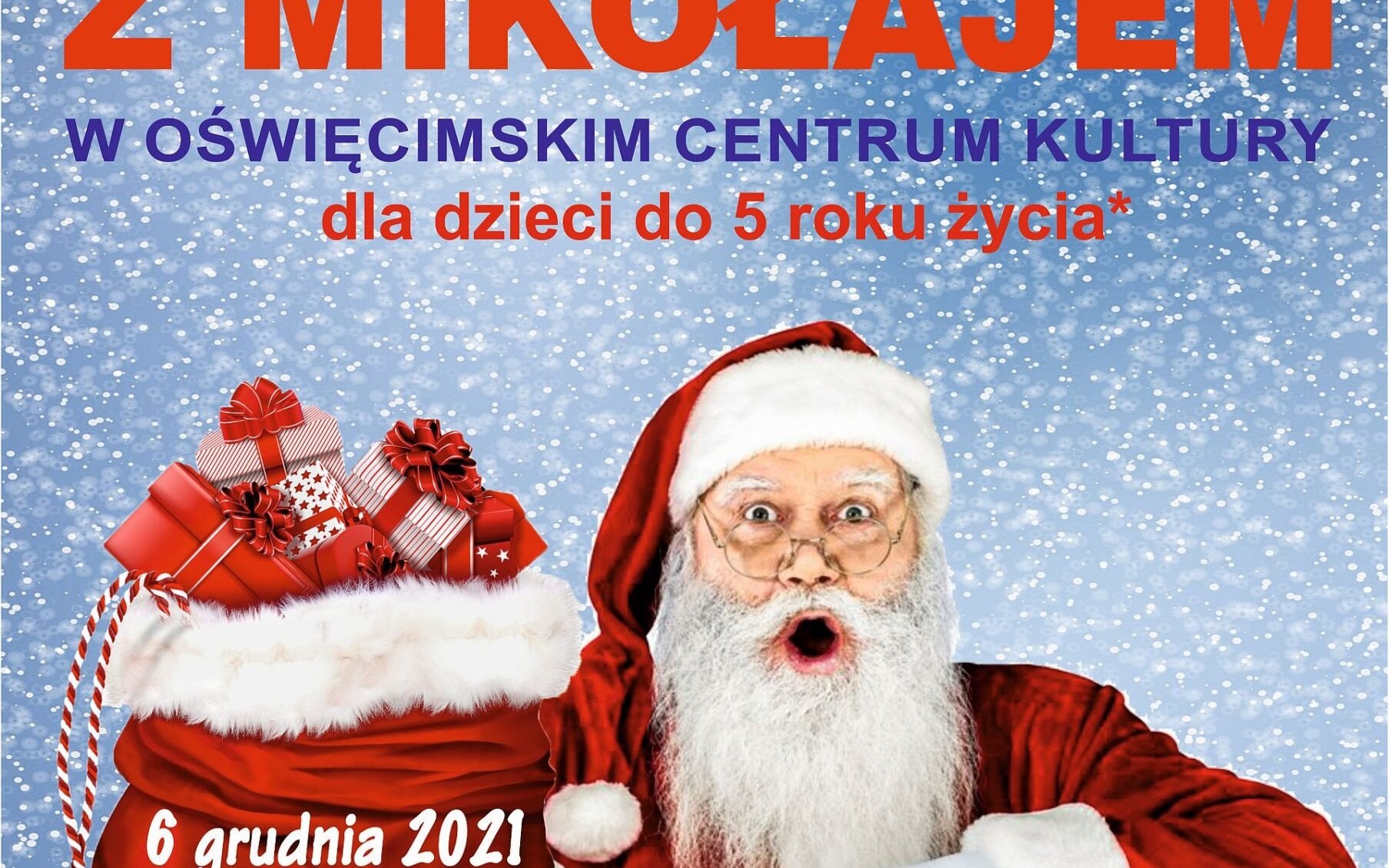 OŚWIĘCIM. Mikołaj spotka się z dziećmi w OCK