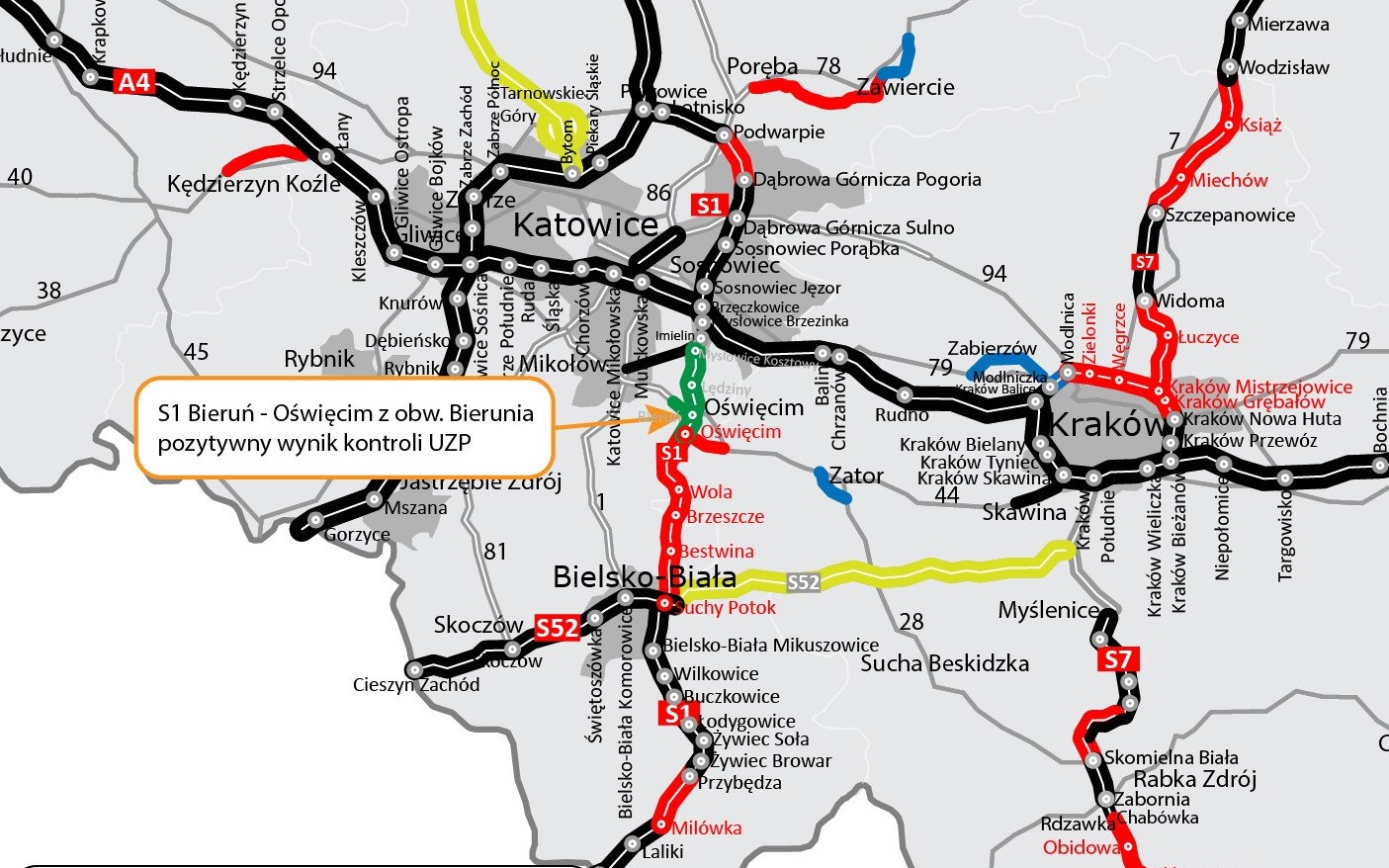 POWIAT. Coraz bliżej do budowy odcinka trasy S1 Bieruń-Oświęcim
