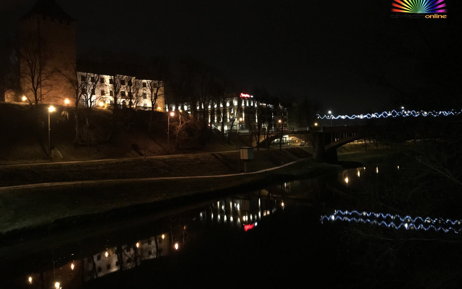 OŚWIĘCIM. Świąteczna iluminacja miejskich ulic [ZDJĘCIA]