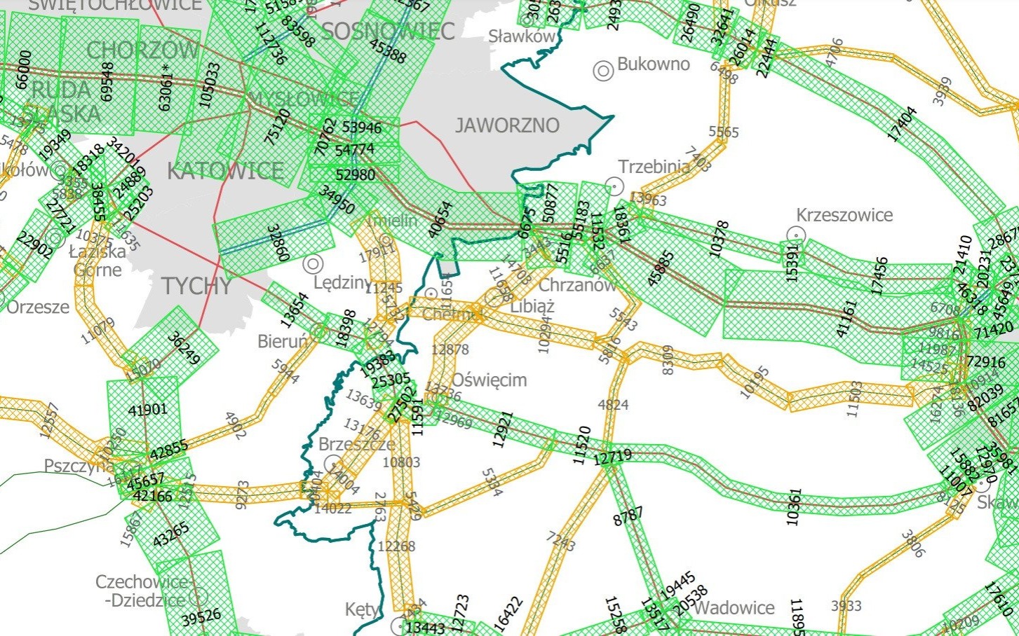 POWIAT. Jak wzrosło natężenie ruchu na Drodze Krajowej 44 w Oświęcimiu?