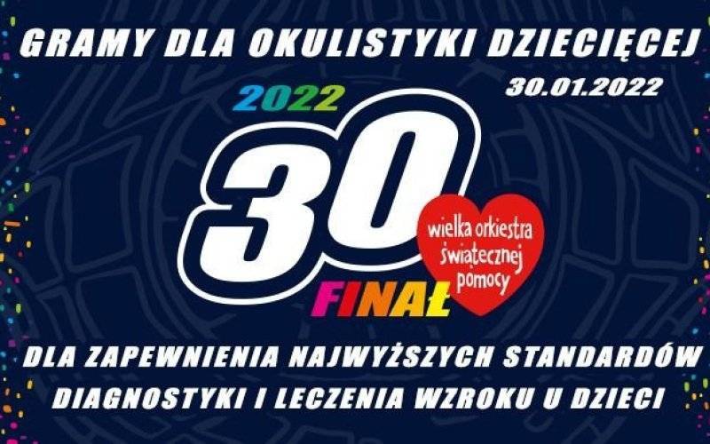 OŚWIĘCIM. Finałowy WOŚP zagra dla okulistyki dziecięcej