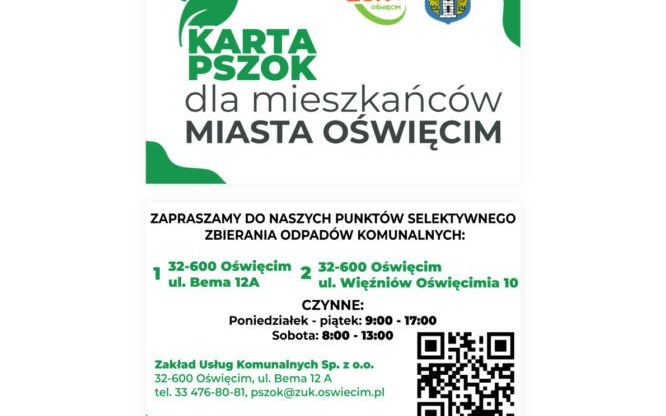 OŚWIĘCIM. Miasto uszczelnia system gospodarowania odpadami