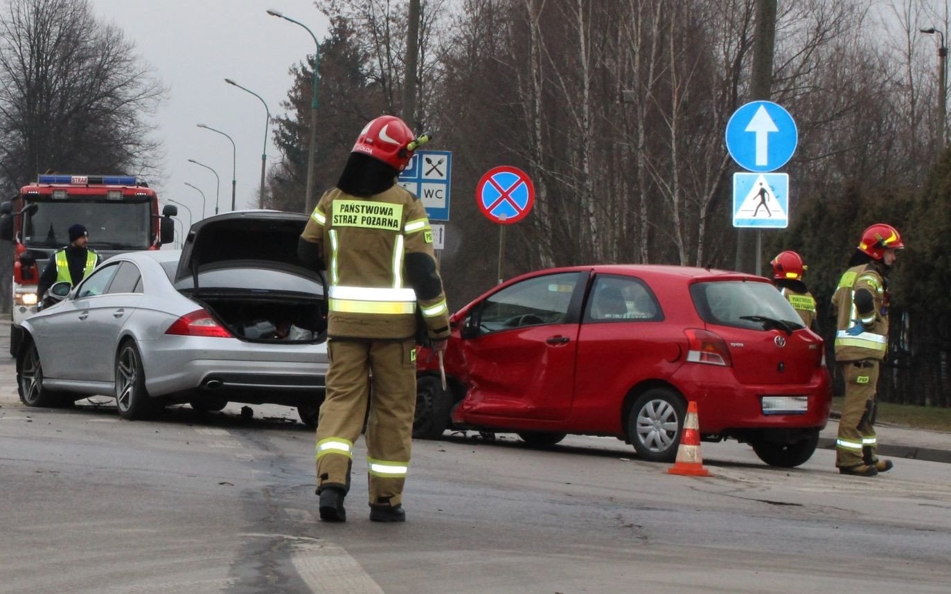 OŚWIĘCIM. Wypadek dwóch samochodów