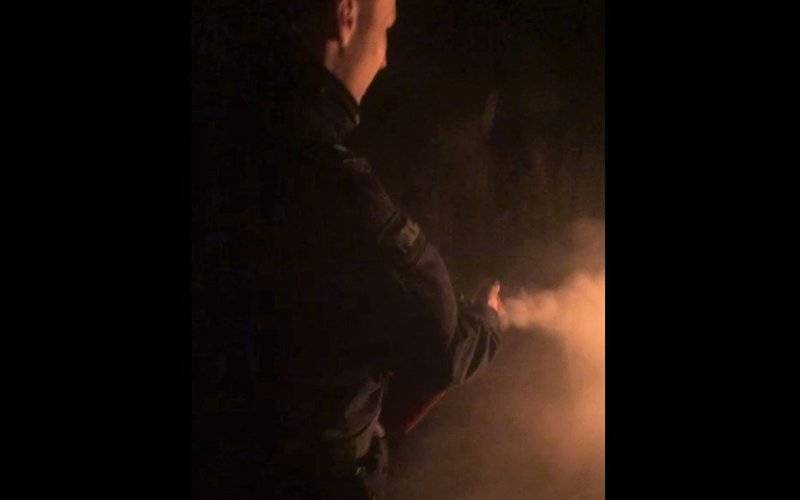 OŚWIĘCIM. Policja ugasiła palącą się łąkę