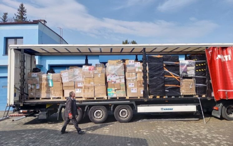 OŚWIĘCIM. Pomoc dla Ukrainy płynie również z Ballan-Mire