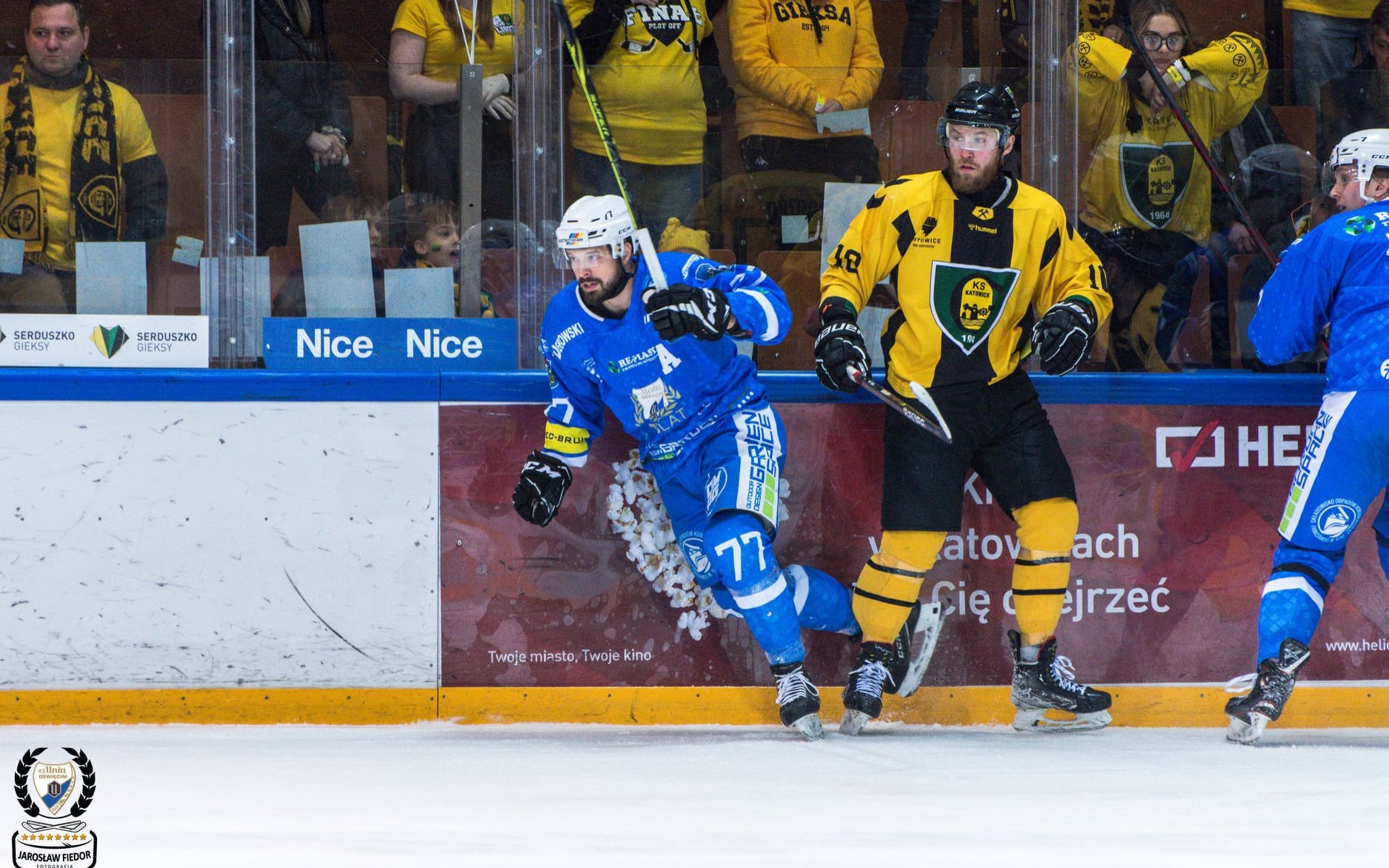 OŚWIĘCIM. Pierwszy mecz dla GieKSy. Fatalna druga tercja
