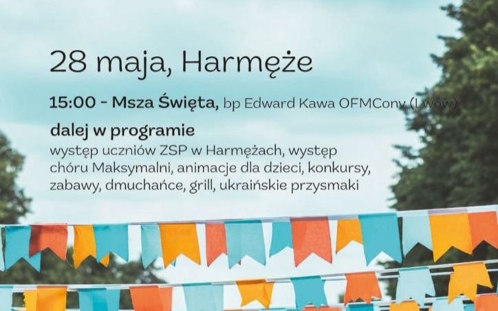 HARMĘŻE. W sobotę polsko-ukraiński piknik parafialny