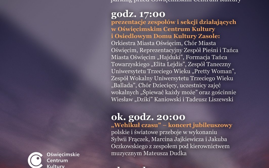OŚWIĘCIM. 60-lecia instytucji kultury