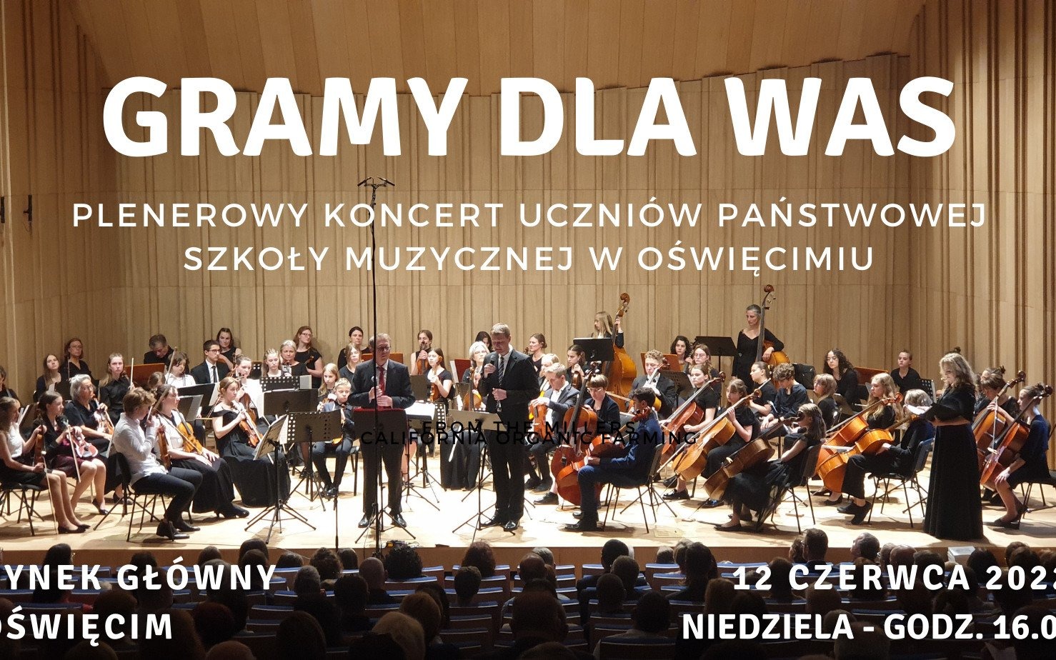 OŚWIĘCIM. Plenerowy Koncert Uczniów Państwowej Szkoły Muzycznej