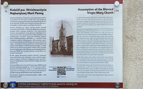 OŚWIĘCIM. Dodatkowe informacje na zabytkach