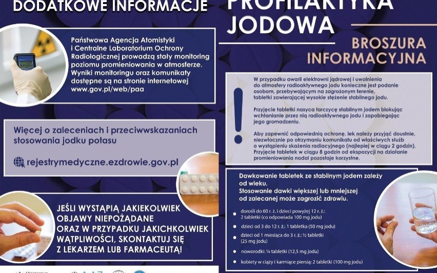 OŚWIĘCIM. Tabletek jodku potasu wystarczy dla każdego