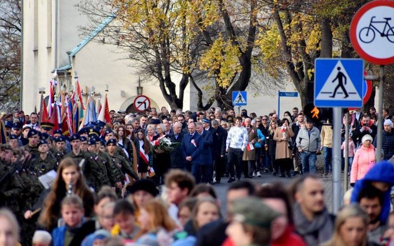 POWIAT. Dzień Niepodległości 2022. Tak świętowali w Oświęcimiu