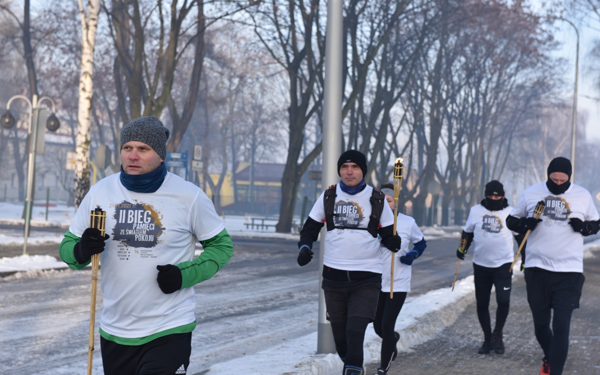 OŚWIĘCIM. IV Bieg Pamięci ze Światłem Pokoju – Oświęcim – Gliwice