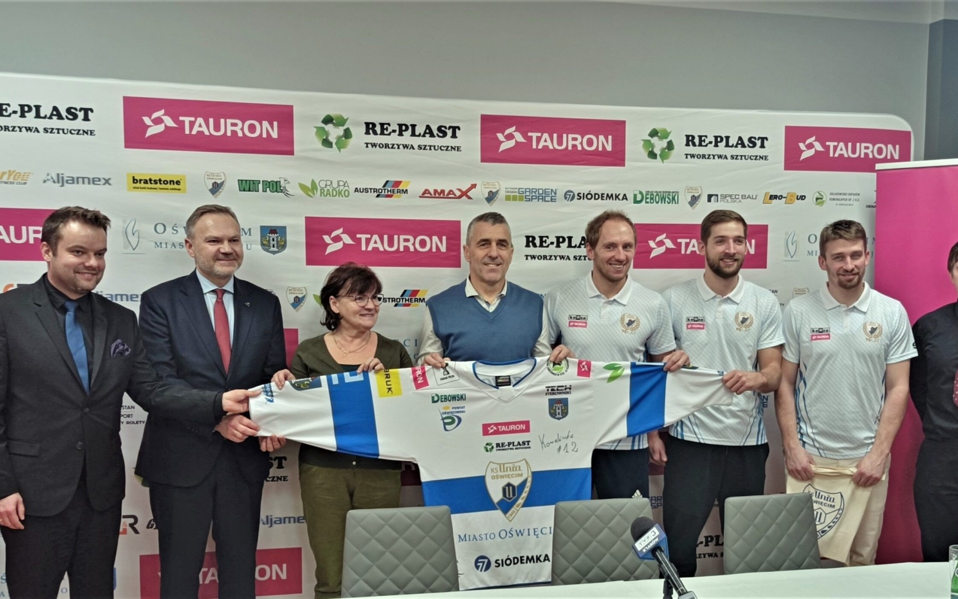 OŚWIĘCIM. TAURON dołączył do sponsorów hokeistów Unii Oświęcim