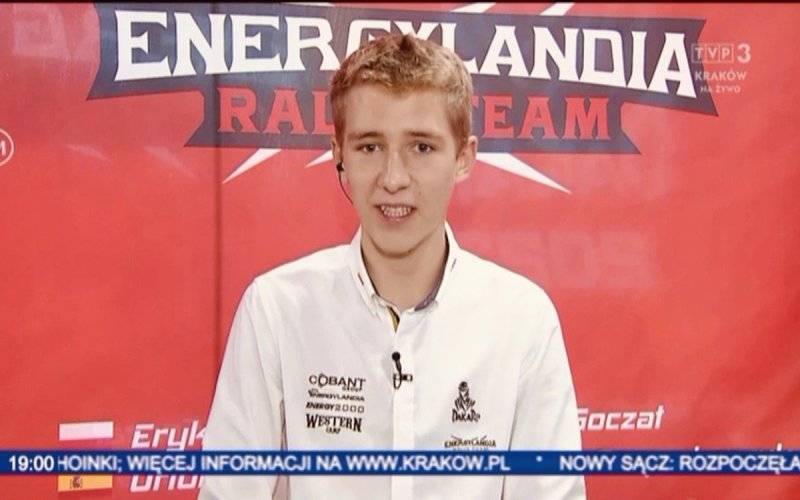 ZATOR. Wywiad z Erykiem Goczałem, zwycięzcą 45. Rajdu Dakar w TVP3 Kraków
