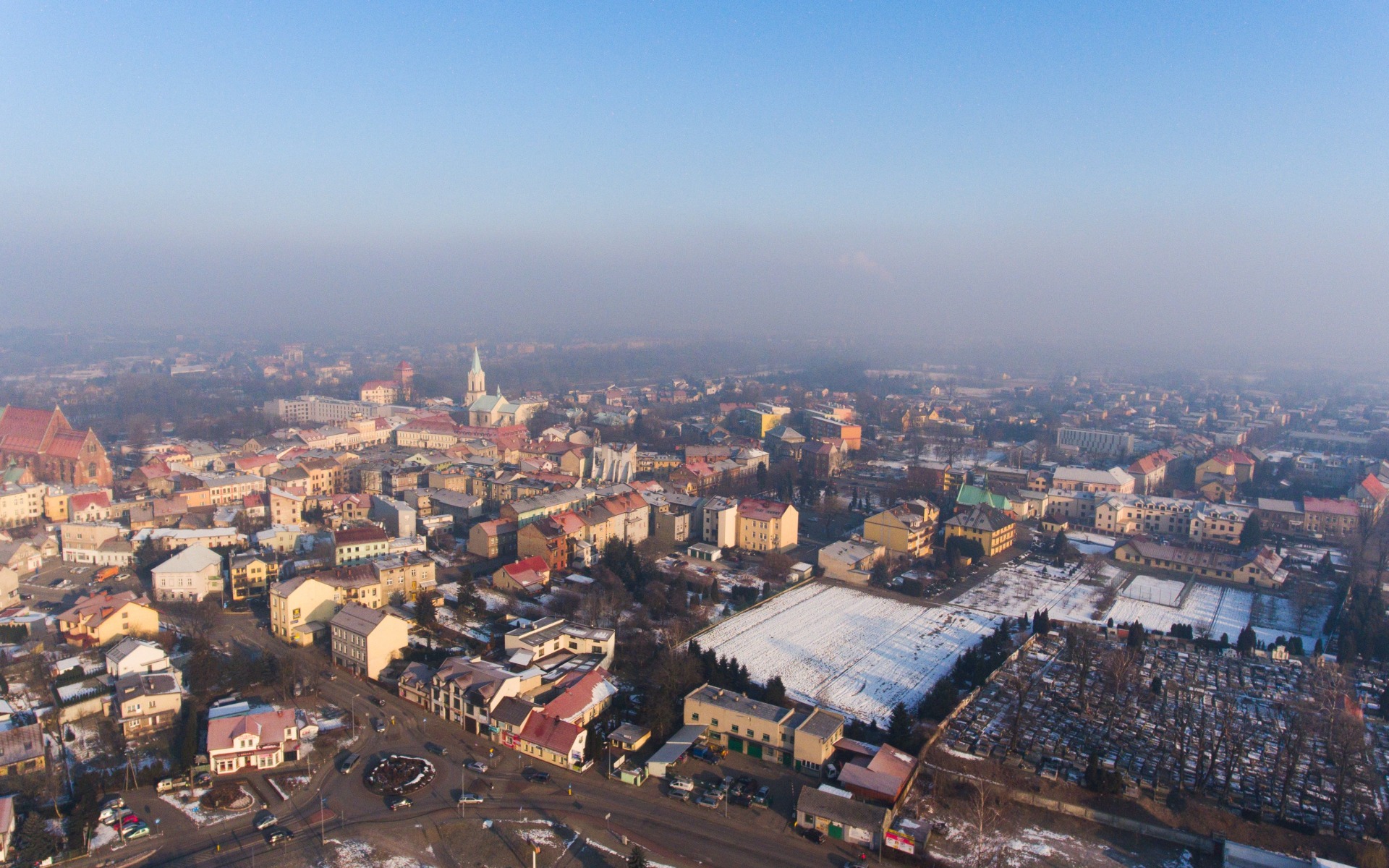 POWIAT. Ostrzeżenie 1 stopnia o zanieczyszczeniu powietrza