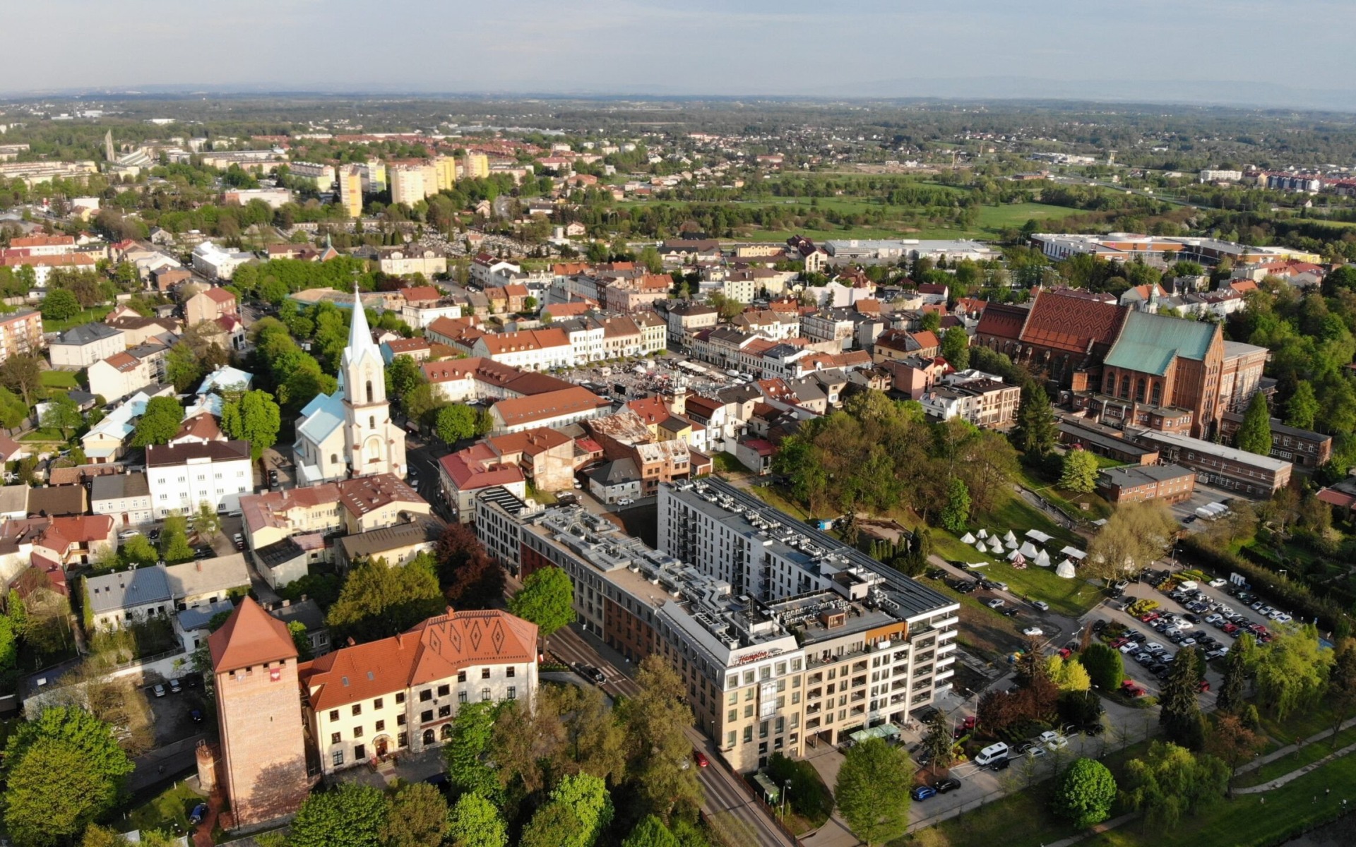 OŚWIĘCIM. Latał dronem w mieście, zainteresowała się nim policja