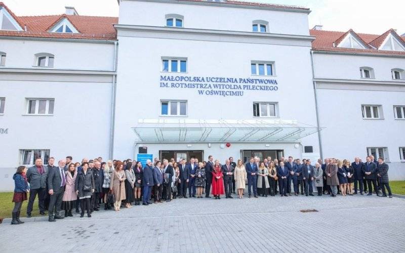 OŚWIĘCIM. Otwarcie kolejnego budynku Małopolskiej Uczelni Państwowej